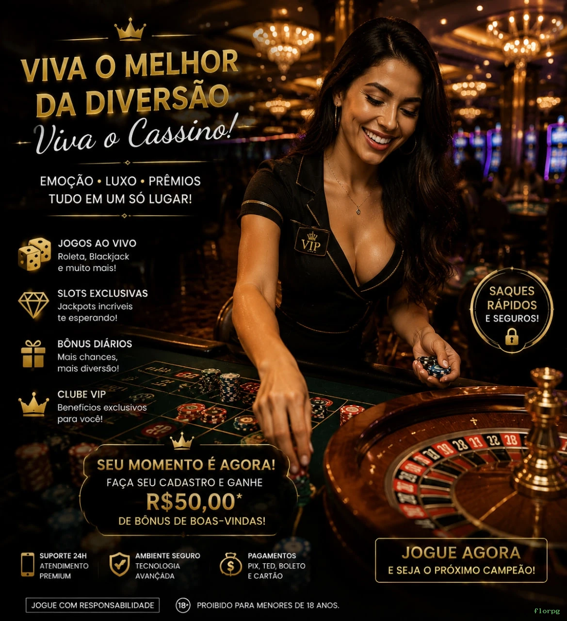 Notificações e promoções